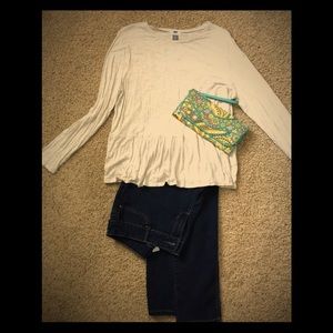 Old Navy XL tunic. Oatmeal heather Euc